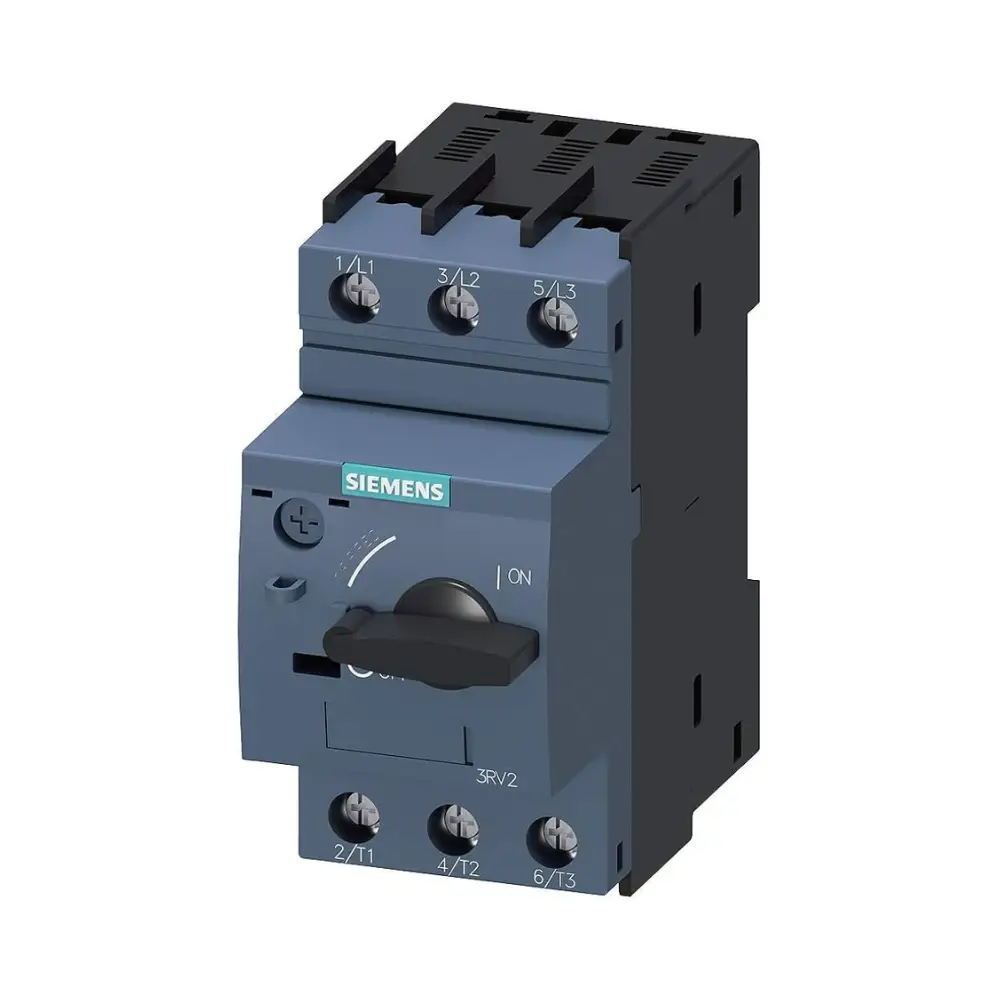 Siemens 3RV2011-0BA10 Arrancador Suave Serie 3RV2 Para Control de Motores Industriales