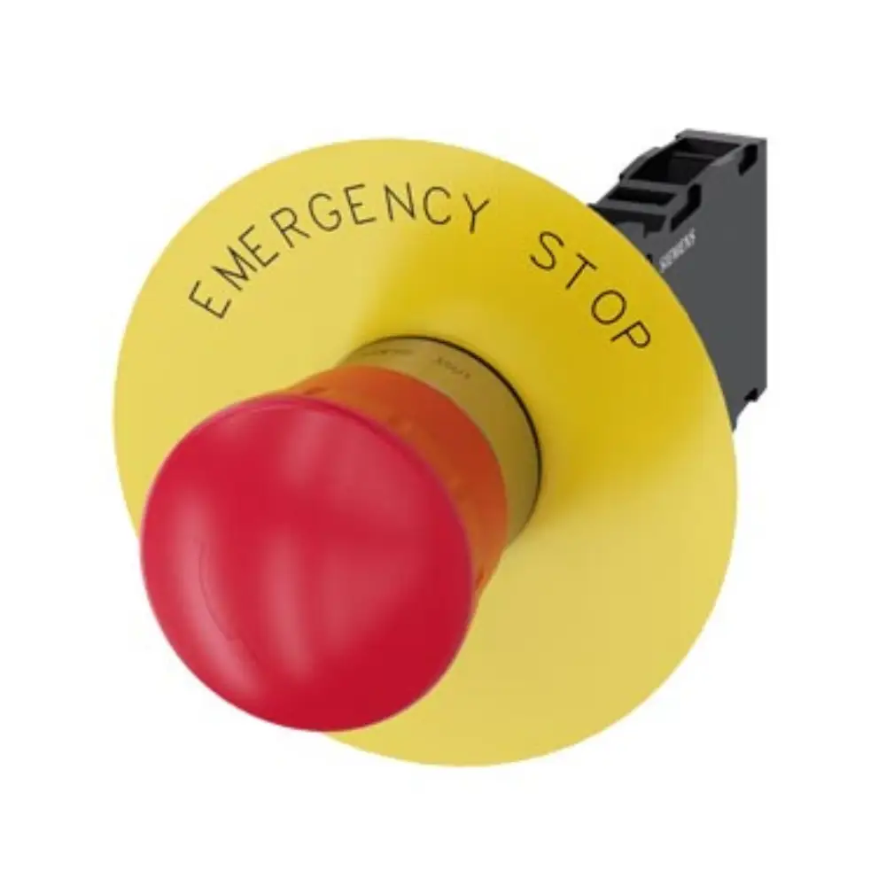 Botón de paro de emergencia Siemens 3SU1150-1HB20-1FG0