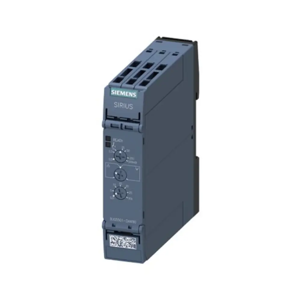Relé vigilancia analógico Siemens 3UG5501-1AW30 gris azulado vista del producto