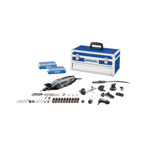 Mototool con 9 Aditamentos, 64 Accesorios y Caja metálica DREMEL 4300-9/64