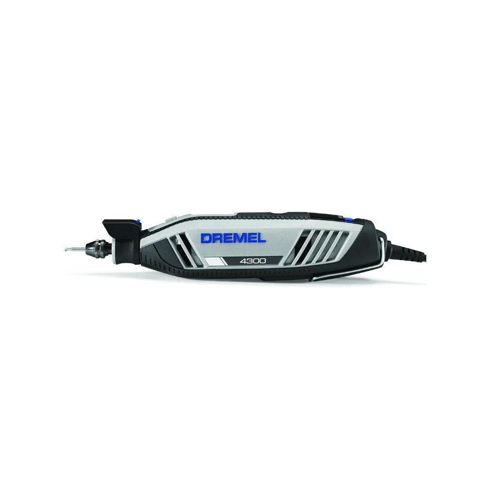 Mototool con 9 Aditamentos, 64 Accesorios y Caja metálica DREMEL 4300-9/64