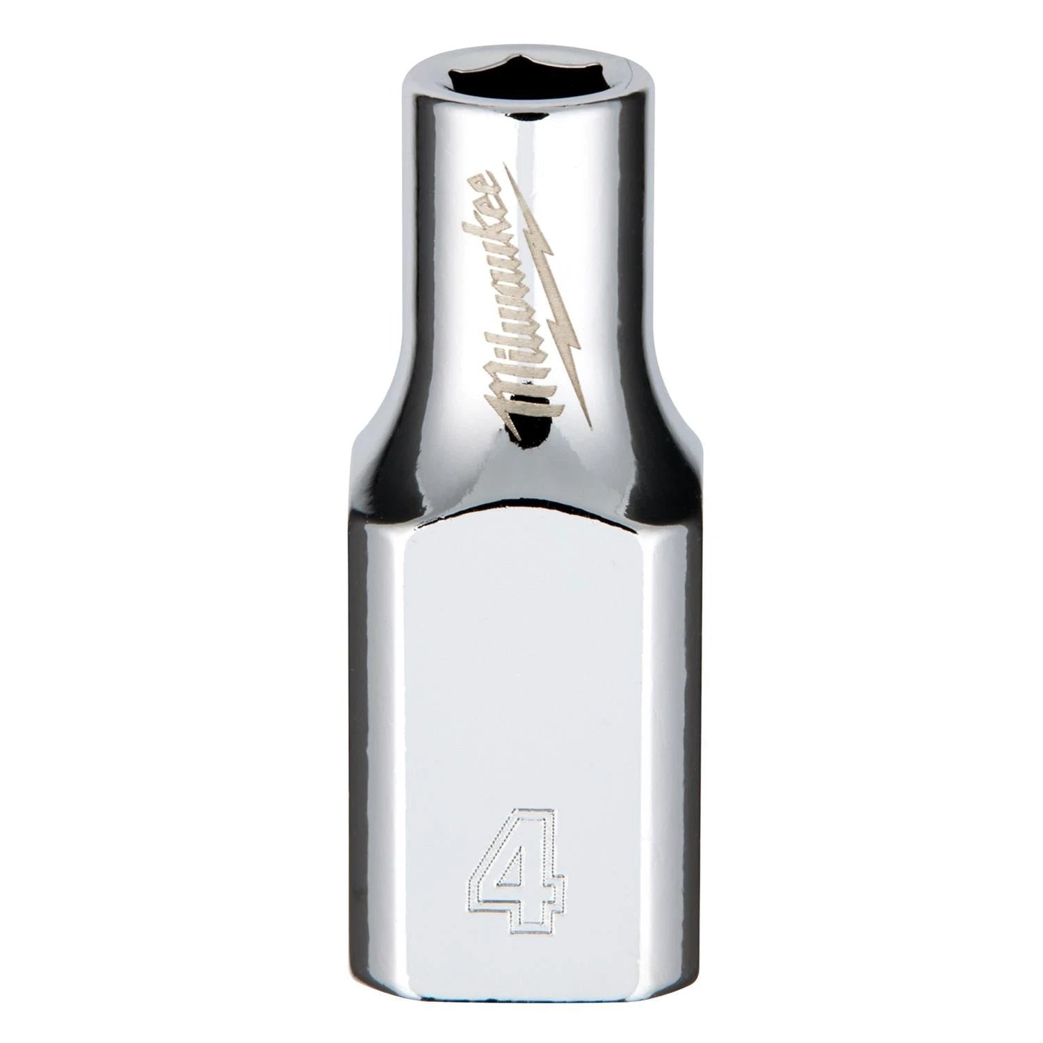 Cubo de 4mm boca 1/4" Milwaukee 45-34-4000