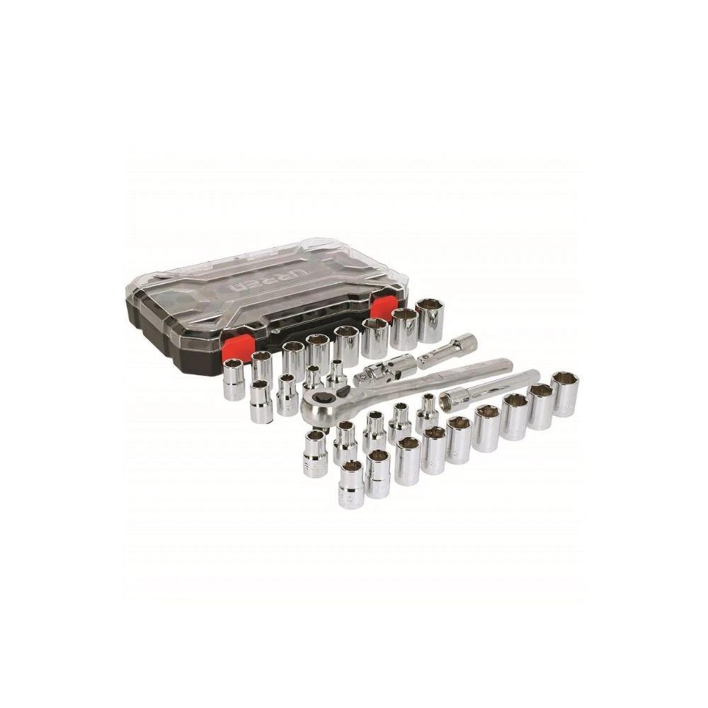 Juego dados y accesorios combinados 70pz Urrea 4701CD