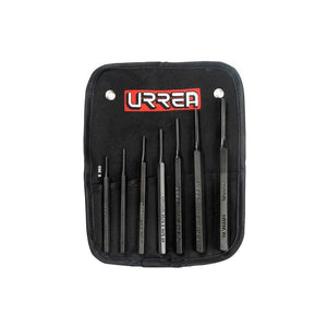 Juego de punzones botadores rectos 7pzs Urrea 47A