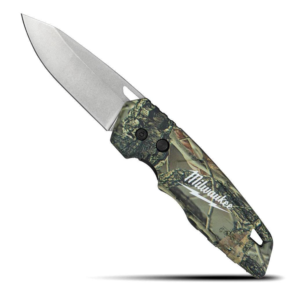 Cuchillo plegable de camuflaje FASTBACK™ Milwaukee 48-22-1524