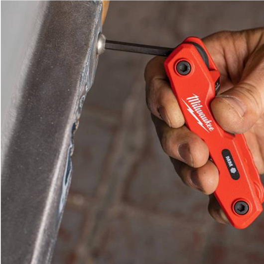 Juego de llaves hexagonales plegables de 9 llaves - SAE Milwaukee 48-22-2181