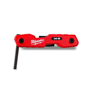 Juego de llaves hexagonales plegables de 8 llaves - Metricas Milwaukee 48-22-2182