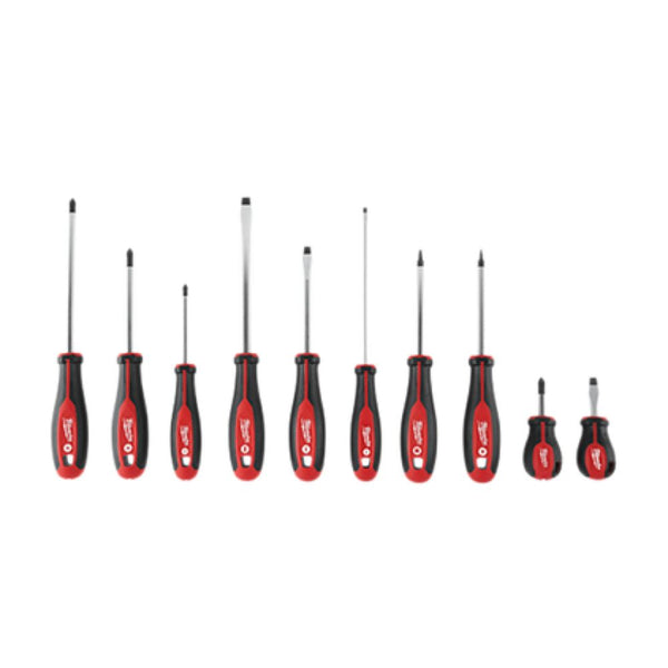Kit de 10 destornilladores Milwaukee 48-22-2710