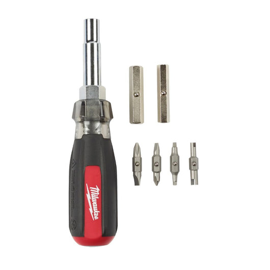 Destornillador de Empuñadura Acojinada 13 en 1 con Broca Schrader Milwaukee 48-22-2881 - Milwaukee - Industrias GSL
