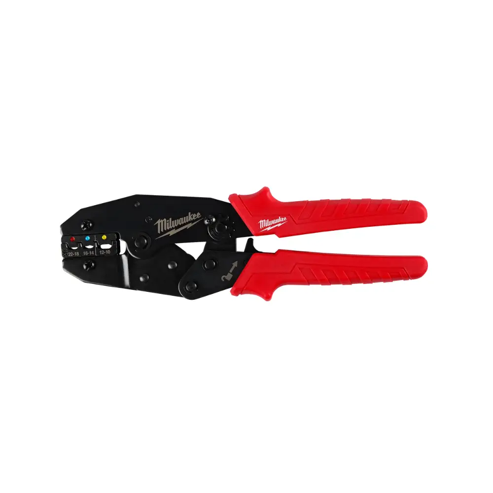 Pinza crimpeadora de terminales aislados de trinquete Milwaukee 48-22-3084