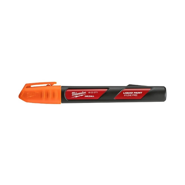 Marcador Naranja Punta Media Inkzall Milwaukee 48-22-3771
