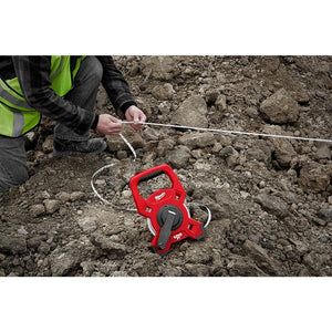 Cinta metrica con carrete abierto 30m/100" Milwaukee 48-22-5330