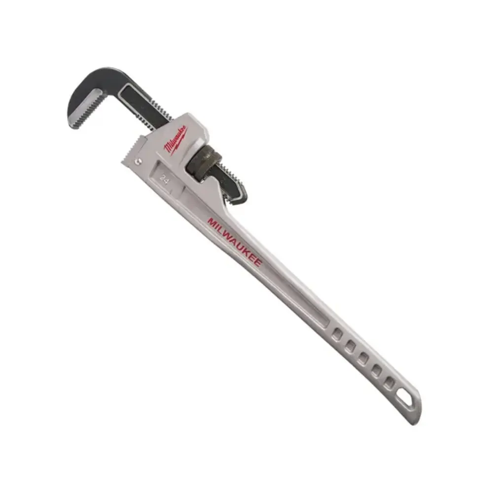 Milwaukee llaves ajustables fosfatizadas 48-22-7224 para tubos de aluminio 24 pulgadas