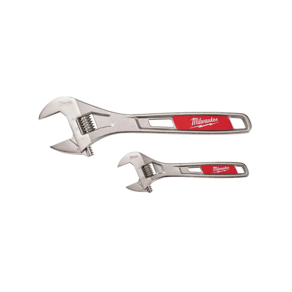 2 piezas Juego de Llaves Ajustables de 6" y 10" Milwaukee 48-22-7400