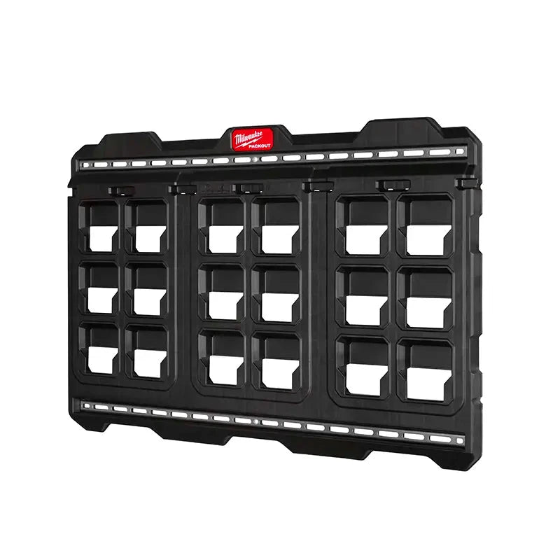 Placa de pared grande Milwaukee 48-22-8497 negro Packout para organización
