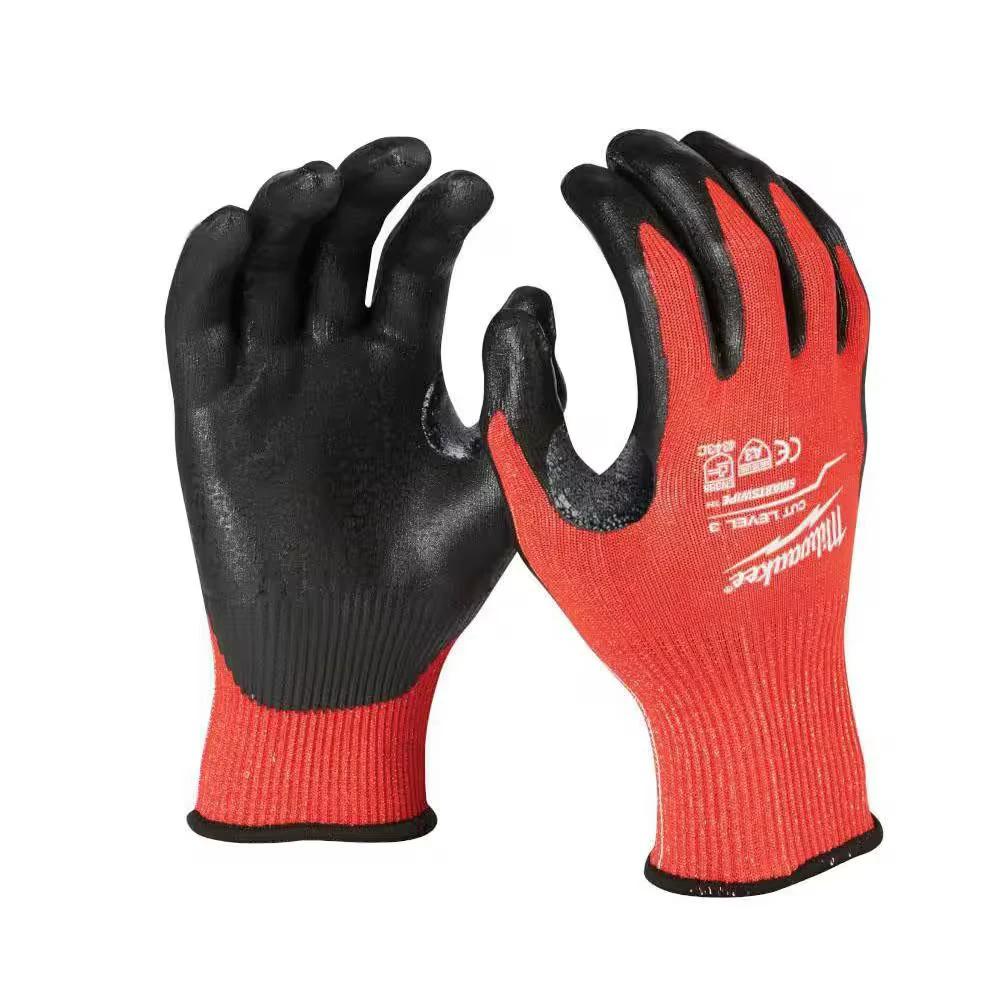 Guantes de Corte de Nitrilo Talla L 48-22-8932