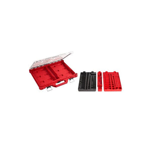 Juego 106pzs de trinquete y dados métricos, SAE 1/4" y 3/8" PACKOUT Milwaukee 48-22-9486