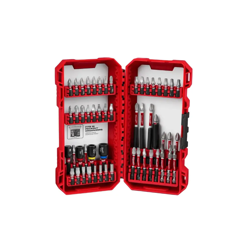 Puntas de destornillador SHOCKWAVE Impact Duty 54pzs Milwaukee 48-32-4010
