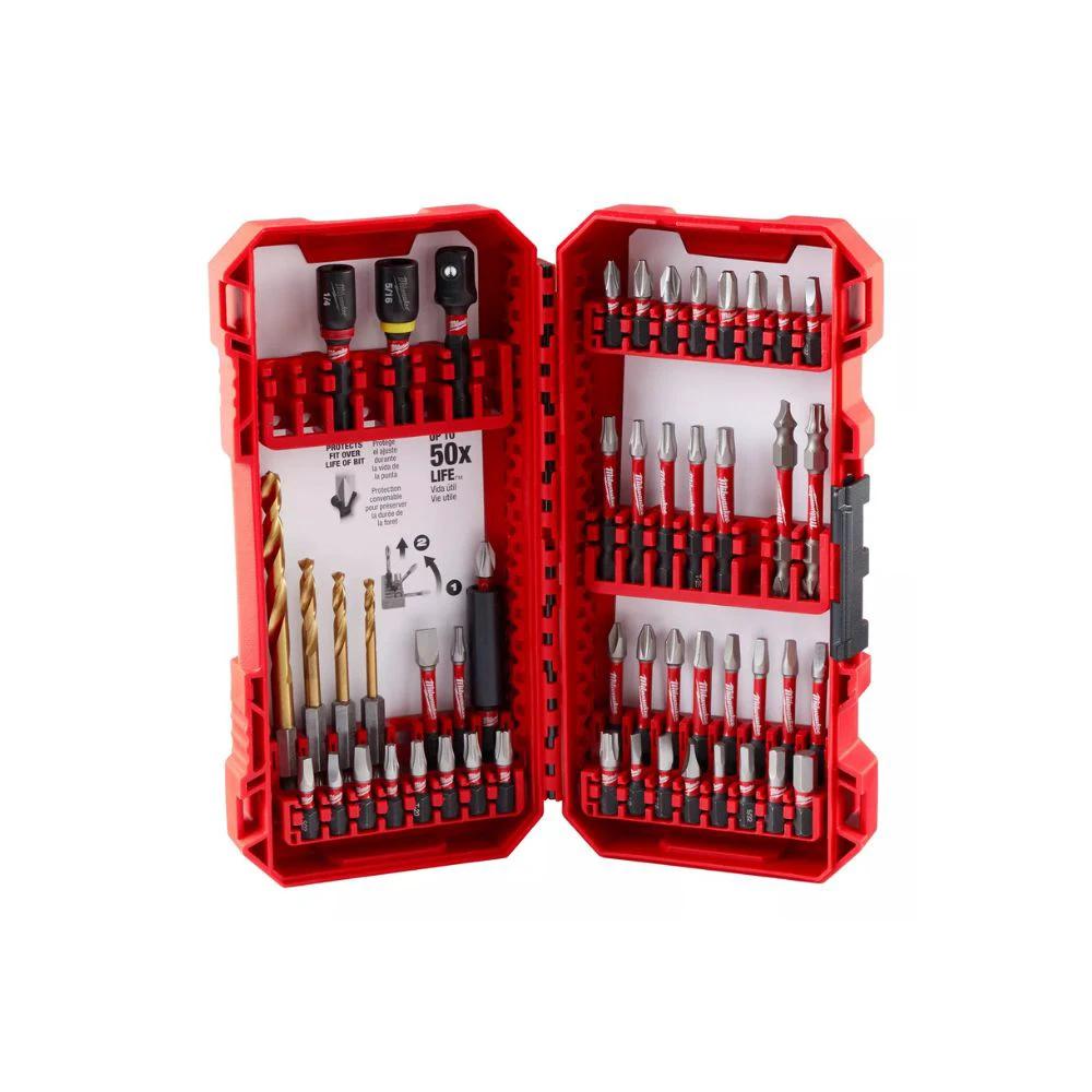 Brocas y Puntas SHOCKWAVE 50pzs Milwaukee 48-32-4024