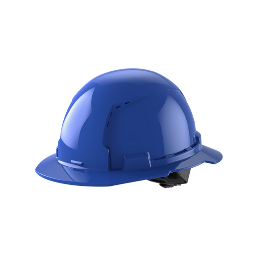 Casco De Ala Completa Clase-c Ventilado Milwaukee 48-73-1205 Color Azul