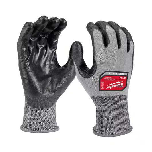 Guantes sumergidos de poliuretano A4 de alta destreza-medianos Milwaukee 48-73-8741B - Milwaukee