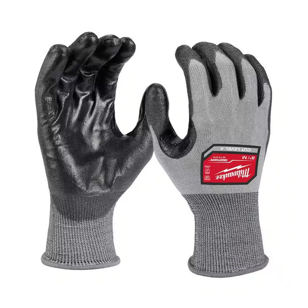 Guantes sumergidos de poliuretano A4 de alta destreza-medianos Milwaukee 48-73-8741B - Milwaukee