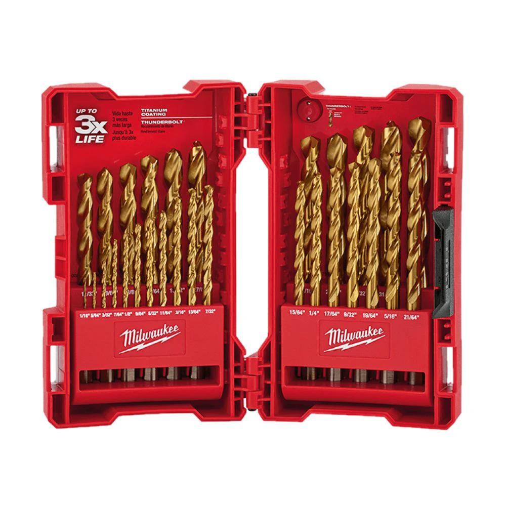 Juego de Brocas de Titanio 29pzas Milwaukee 48-89-0012