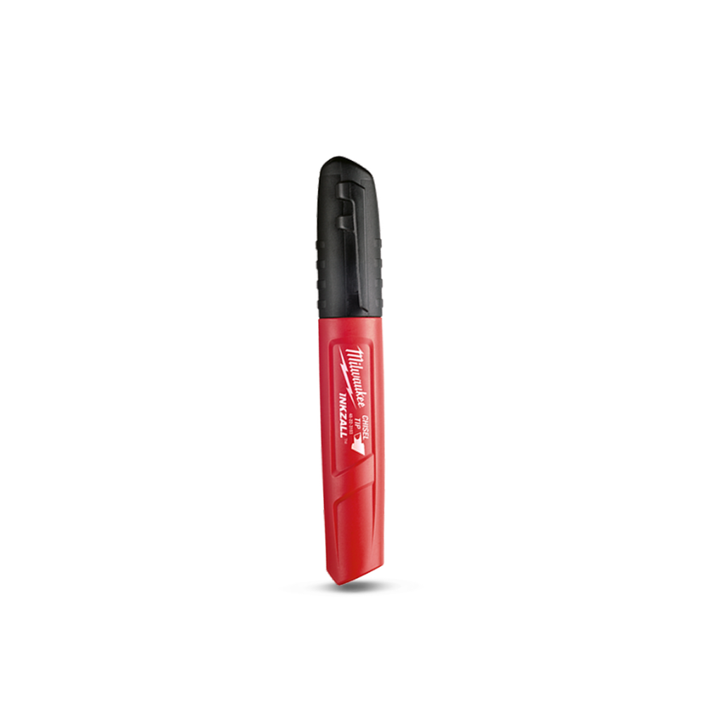  Marcador Negro Punta Cincel INKZALL Milwaukee 48223130 