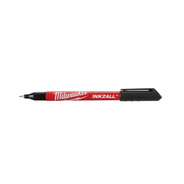Plumas de Punta Ultra Fina negra INKZALL Milwaukee 48-22-3160