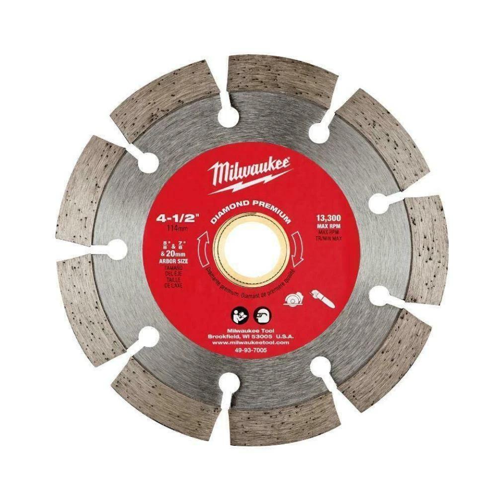 Disco diamantado  4-1/2" Milwaukee 49-93-7005