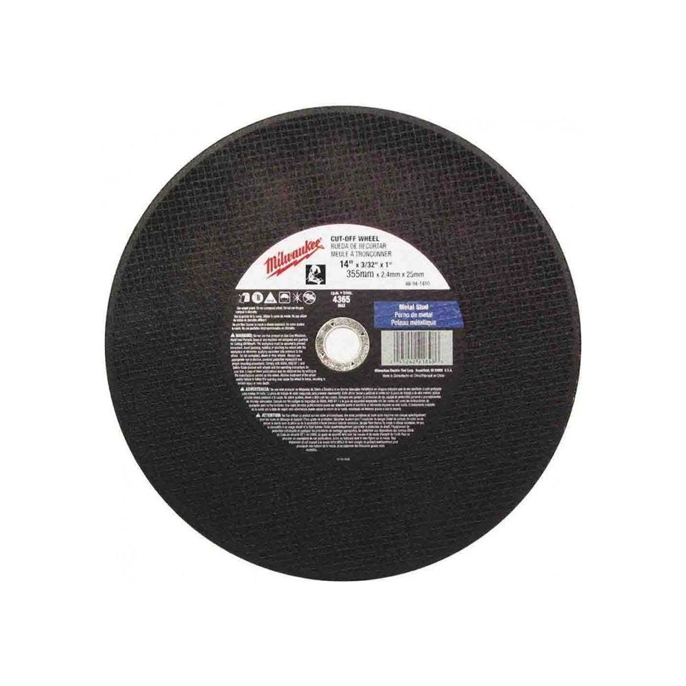 Disco de corte metal 14" Milwaukee 49-94-1405
