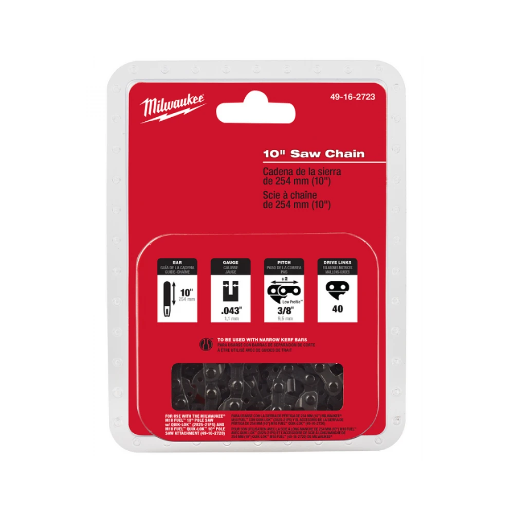 Cadena de Sierra Milwaukee 49-16-2723