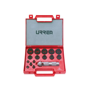 Juego de sacabocados de 3a30mm, 16pzs Urrea 49900M