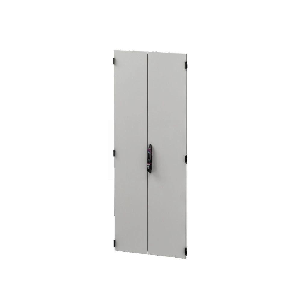 Puerta de chapa VX IT gris 2 hojas para armario Rittal 5301612