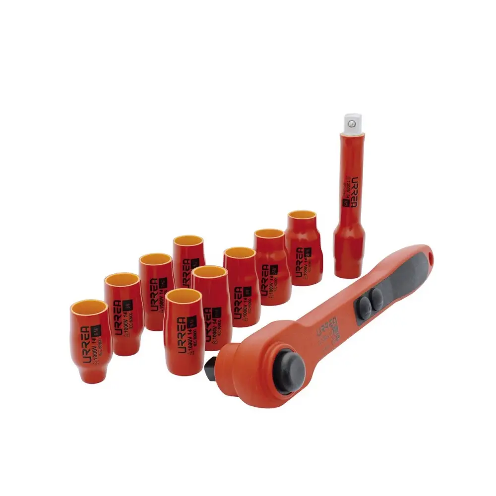 Juego de 11 dados para 1000V métricos 1/2 pulgadas Urrea 5400MV