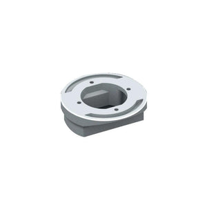Adaptador de conexión de brazo soporte Ø 130mm a 120x65mm Rittal 6212.500