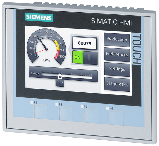 HMI KTP400 Comfort Panel SIMATIC Siemens 6AV2124-2DC01-0AX0