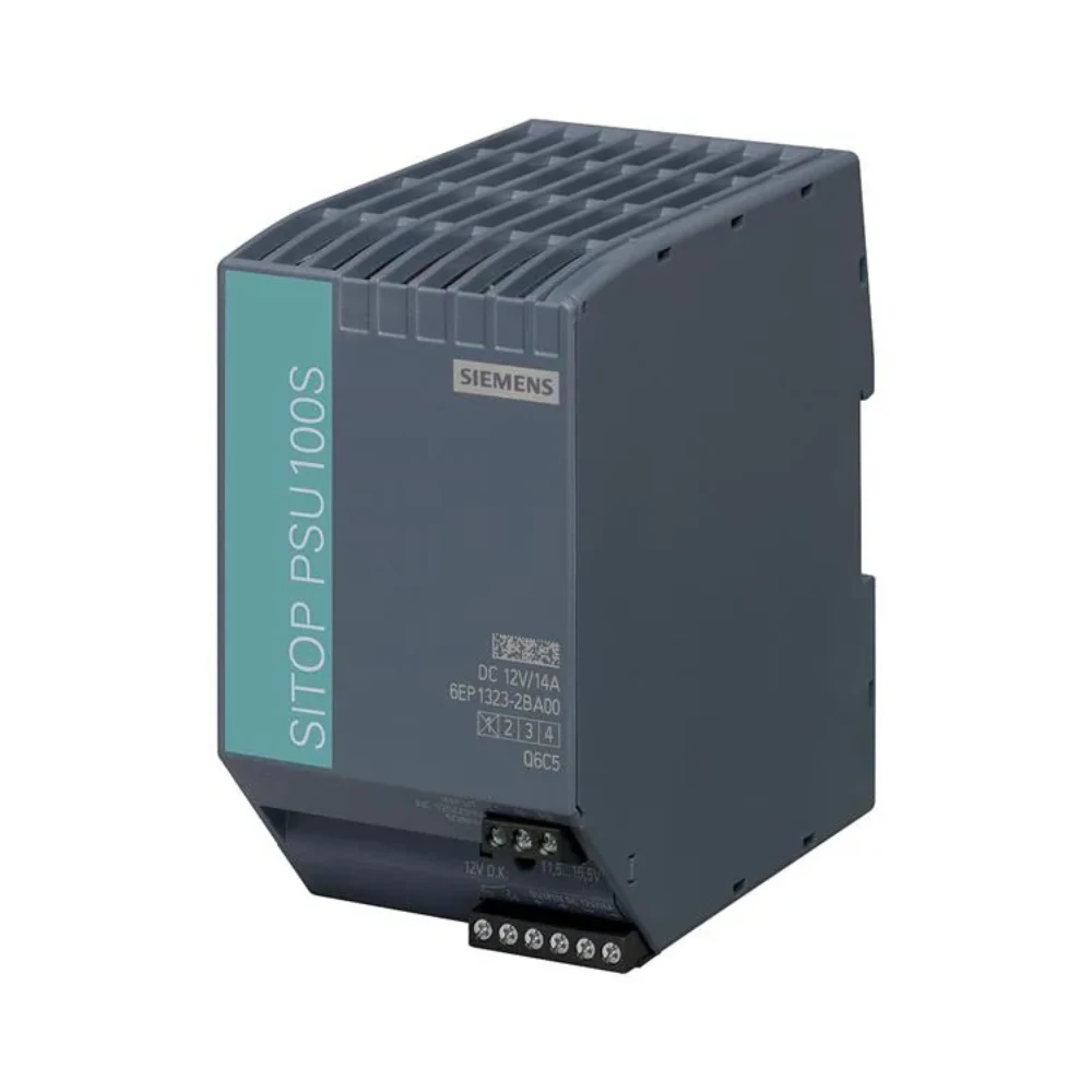Siemens 6EP1323-2BA00 SITOP PSU100S Fuente de Alimentación DIN Rail 12V DC 14A 168W