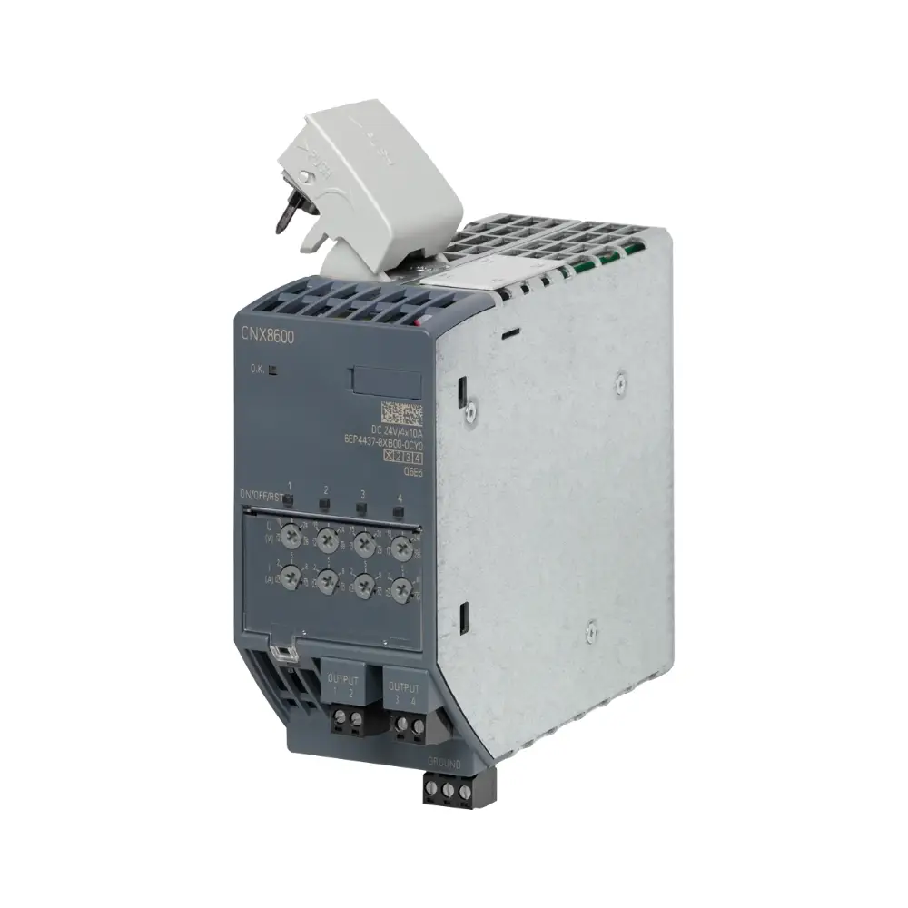 Siemens Módulo de Ampliación 6EP4437-8XB00-0CY0 SITOP CNX8600, 4x10 A, 24 V DC