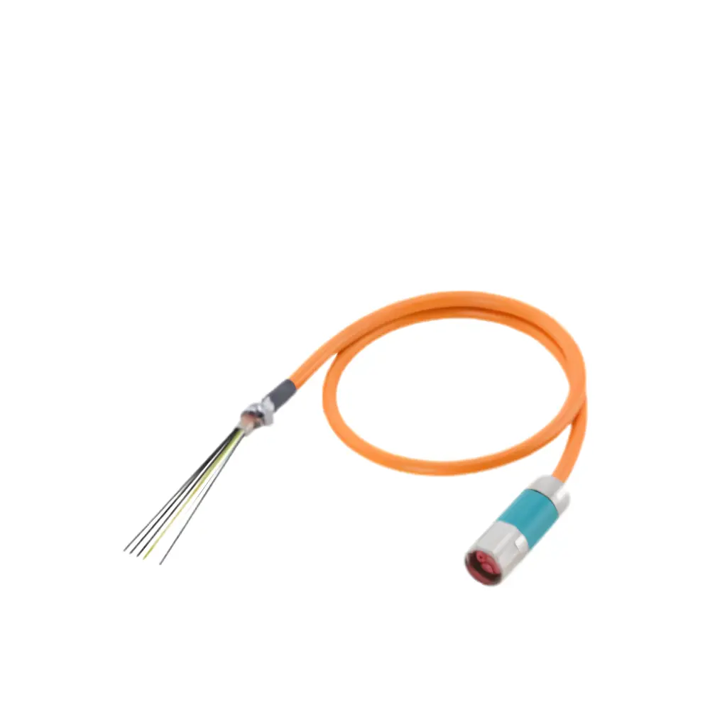 Cable de potencia Siemens 6FX8002-5CG41-1AH5 naranja conectorizado