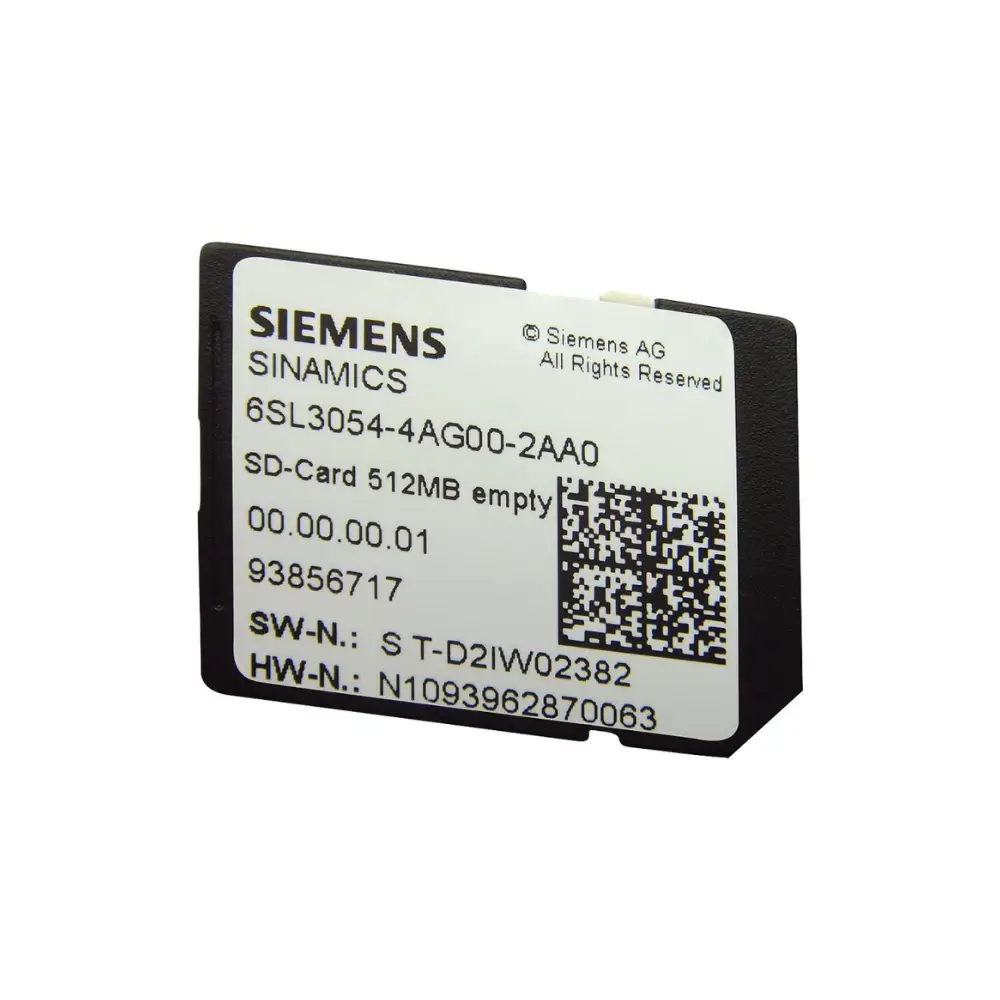 Automatizacion Siemens 6SL3054-4TC00-2AA0 vista del producto
