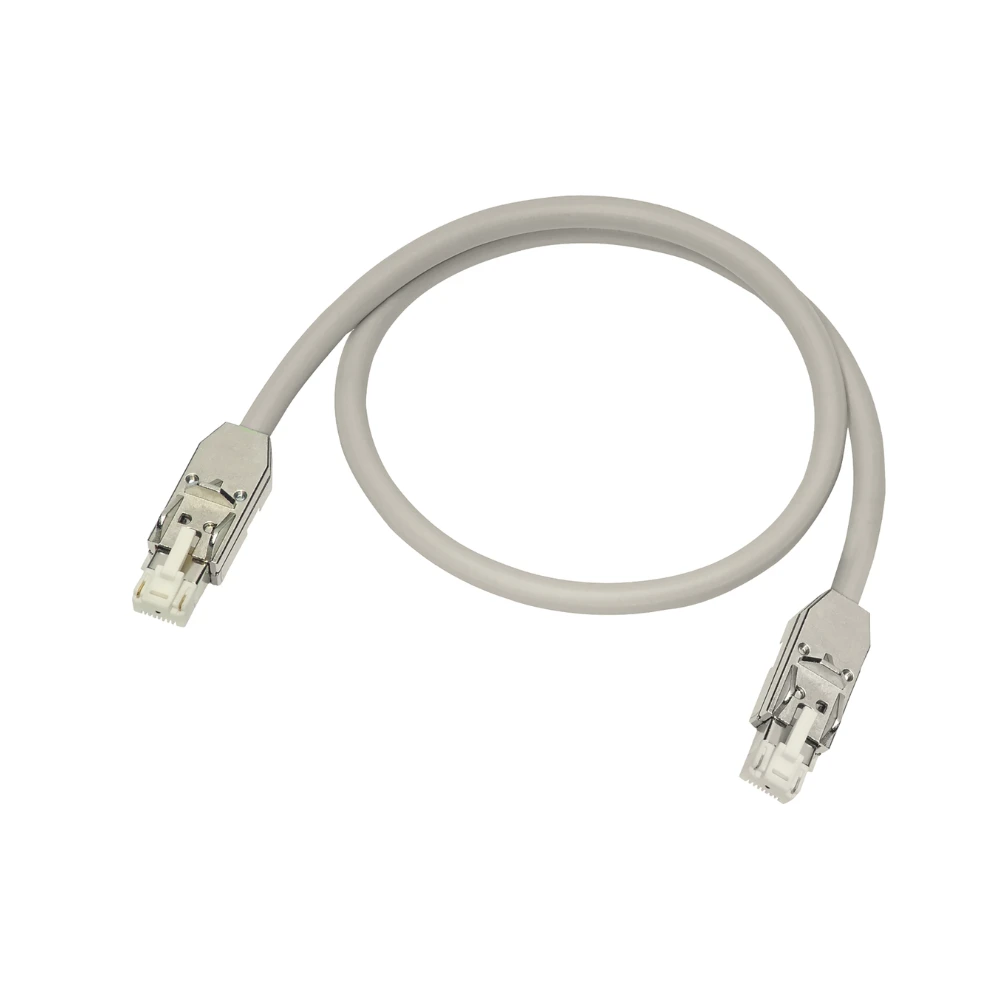 Control de Movimiento Siemens 6SL3060-4AD00-0AA0, cable gris de interfaz