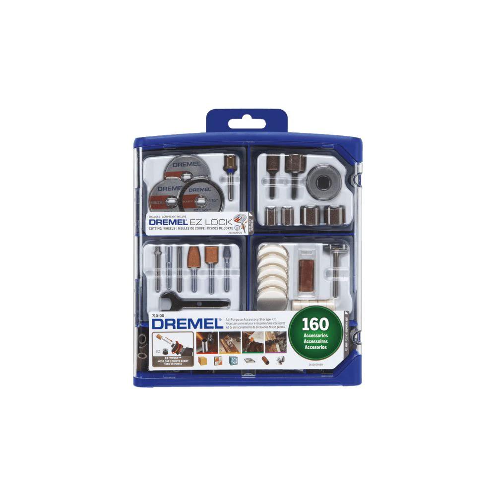 Juego de accesorios multiusos 160 pzs DREMEL 710