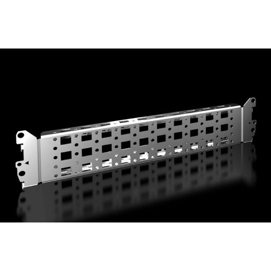 Chasis de sistema 23x64mm para VX, VX IT, VX SE, AX de plástico Rittal 8617.110