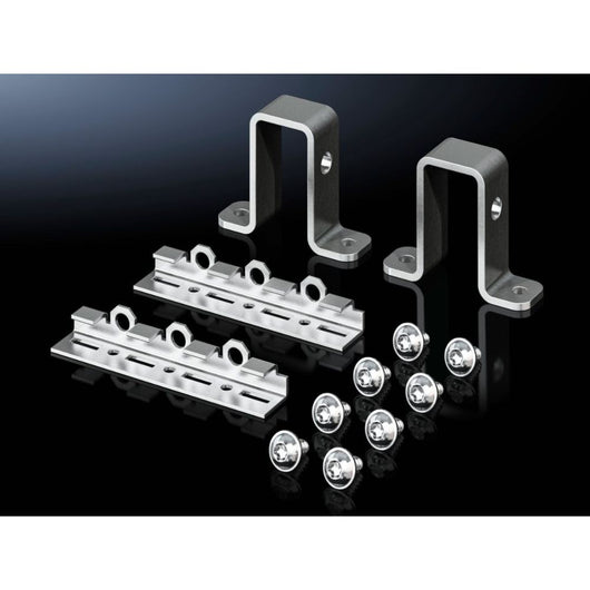 Soporte de montaje para zócalo para sistema de zócalo VX, acero inoxidable Rittal 8620.400
