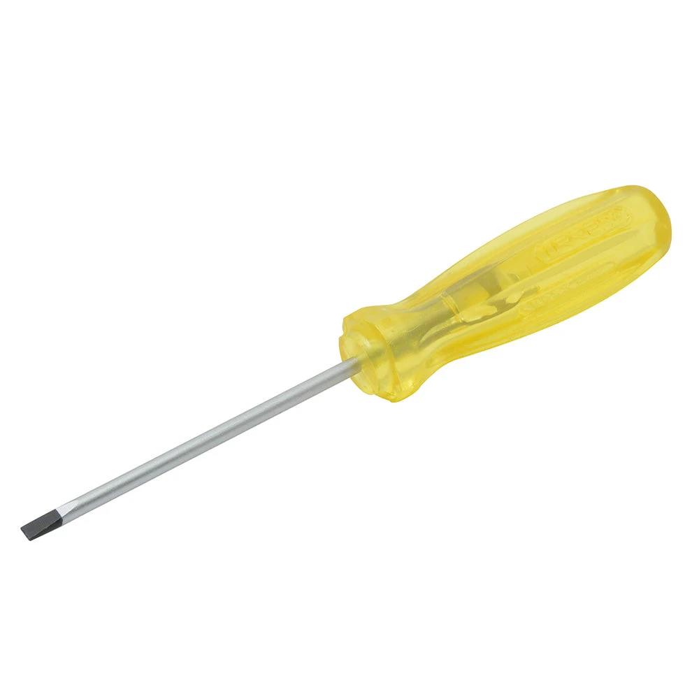 Destornillador Ámbar Barra Redonda Punta Cabinet 1/8x6 Urrea 9626