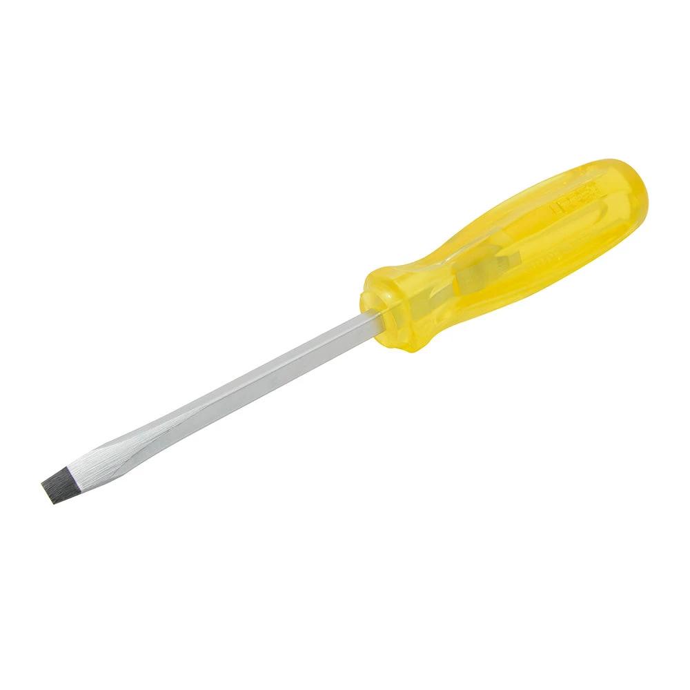 Destornillador ambar barra cuadrada punta plana 1/4″x4 Urrea 9804