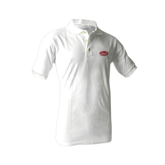 Playera de polo talla M color blanco Lock LPOBM