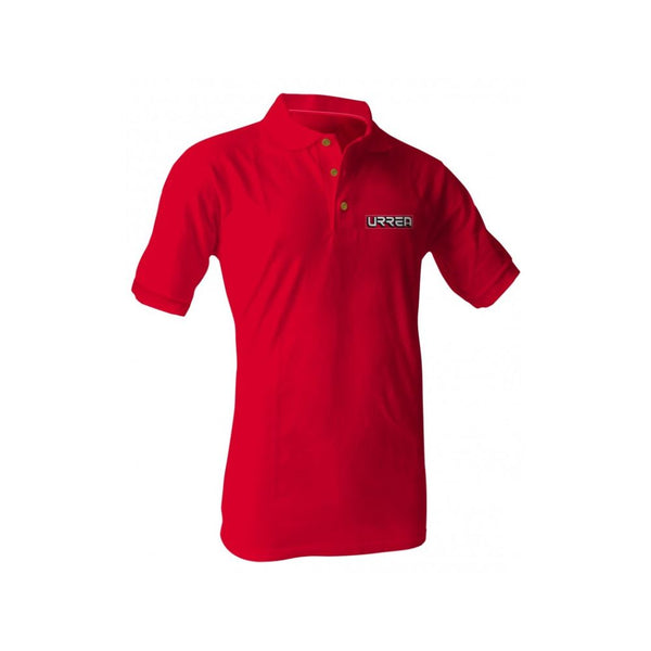 Playera de polo talla CH color rojo Urrea URRPORC