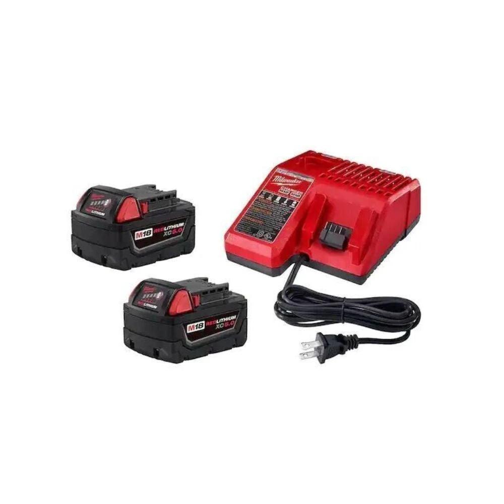 Kit básico cargador y baterias 5,0Ah M18